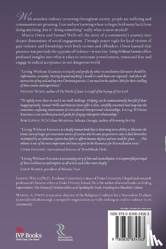 Wells, Samuel, Owen, Marcia A. - Living Without Enemies – Being Present in the Midst of Violence