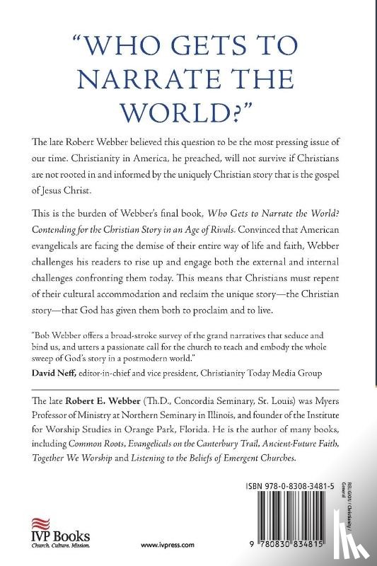 Webber, Robert E. - Who Gets to Narrate the World?