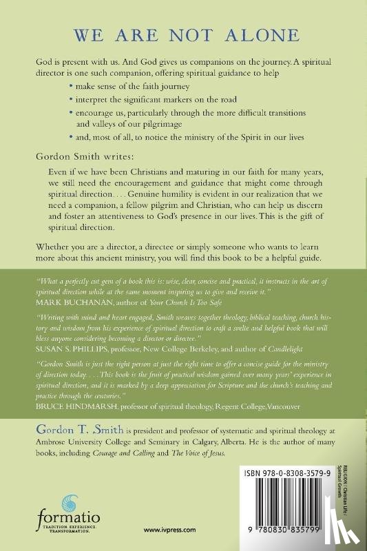 Smith, Gordon T. - Spiritual Direction – A Guide to Giving and Receiving Direction