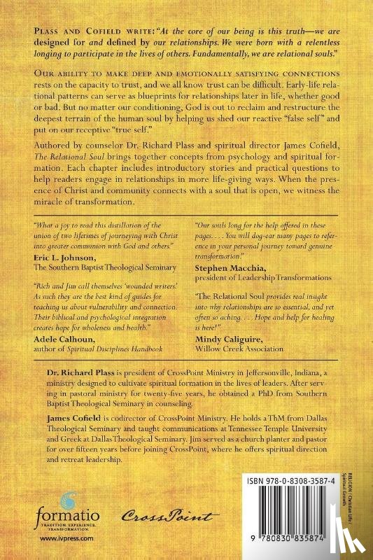 Plass, Richard, Cofield, James - The Relational Soul – Moving from False Self to Deep Connection