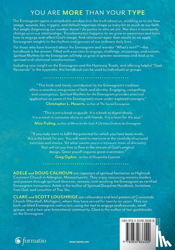 Calhoun, Adele Ahlberg, Calhoun, Doug, Loughrige, Clare, Loughrige, Scott - Spiritual Rhythms for the Enneagram – A Handbook for Harmony and Transformation