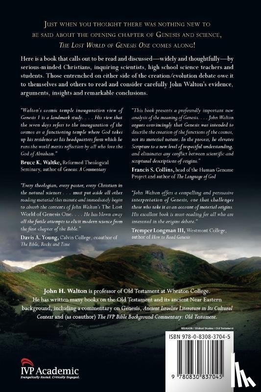 Walton, Dr John H - The Lost World of Genesis One