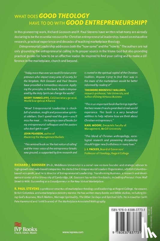Goossen, Richard J., Stevens, R. Paul - Entrepreneurial Leadership