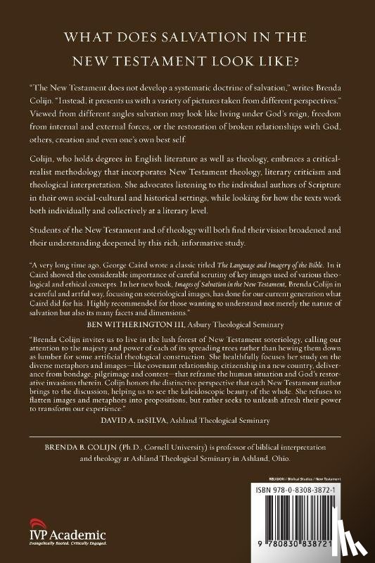 Colijn, Brenda B. - Images of Salvation in the New Testament