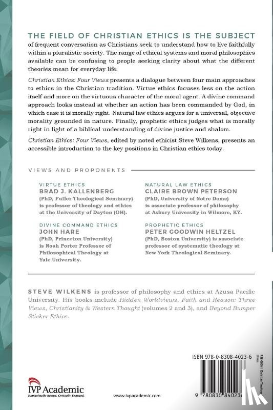 Wilkens, Steve - Christian Ethics – Four Views