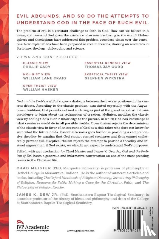 Meister, Chad, Dew Jr., James K. - God and the Problem of Evil – Five Views