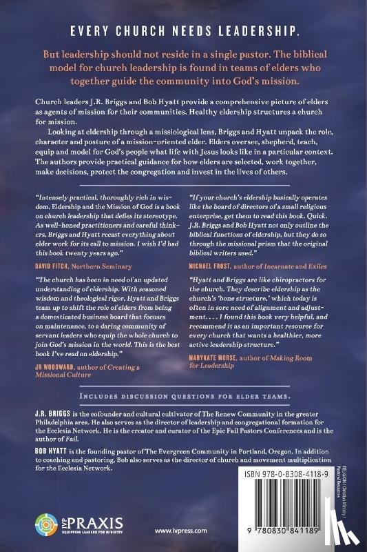Briggs, J.r., Hyatt, Bob, Hirsch, Alan - Eldership and the Mission of God – Equipping Teams for Faithful Church Leadership