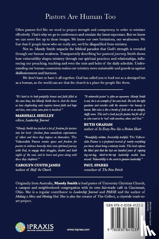 Smith, Mandy, Hansen, David - The Vulnerable Pastor – How Human Limitations Empower Our Ministry