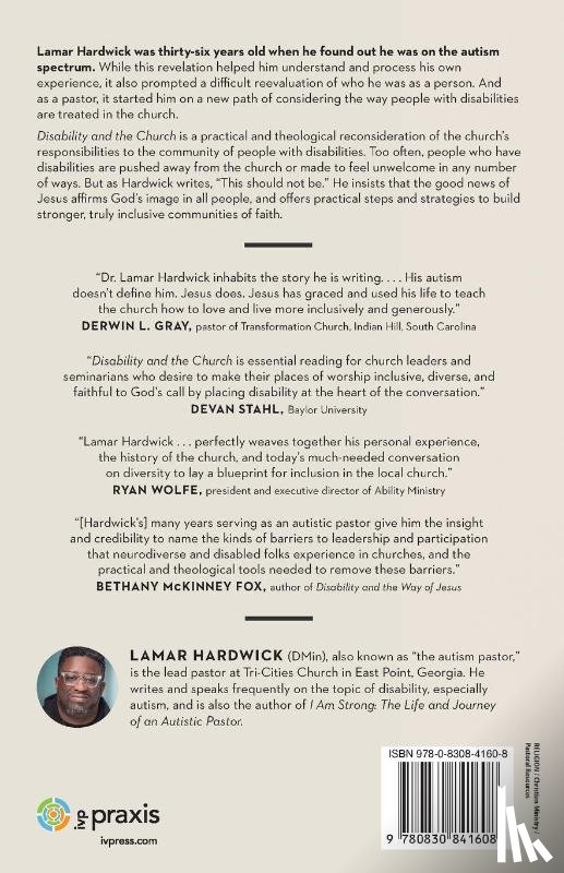 Hardwick, Lamar, Gaventa, Bill - Disability and the Church – A Vision for Diversity and Inclusion