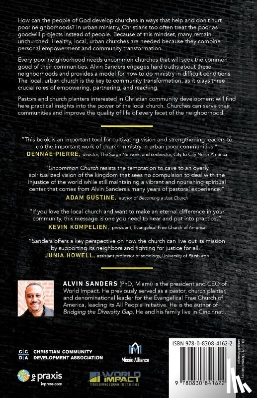 Sanders, Alvin, Smith, Efrem - Uncommon Church – Community Transformation for the Common Good
