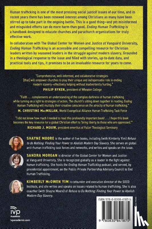 Moore, Shayne, Morgan, Sandra, Yim, Kimberly Mcowen, Richmond, John Cotton - Ending Human Trafficking – A Handbook of Strategies for the Church Today