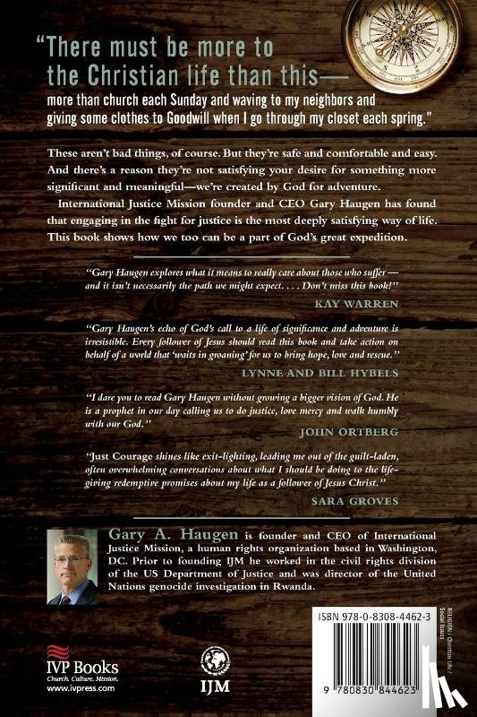 Haugen, Gary A. - Just Courage – God`s Great Expedition for the Restless Christian