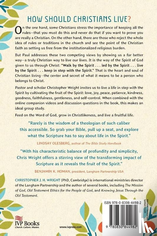 Wright, Christopher J. H. - Cultivating the Fruit of the Spirit