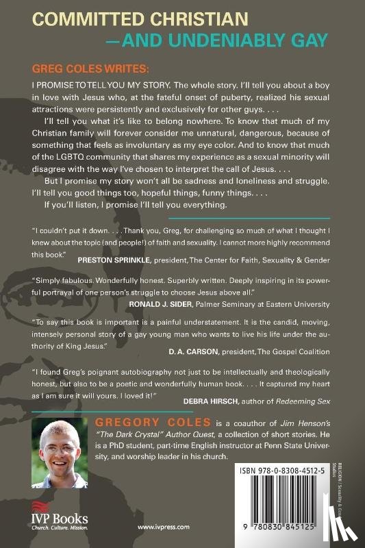 Coles, Gregory, Hill, Wesley - Single, Gay, Christian – A Personal Journey of Faith and Sexual Identity