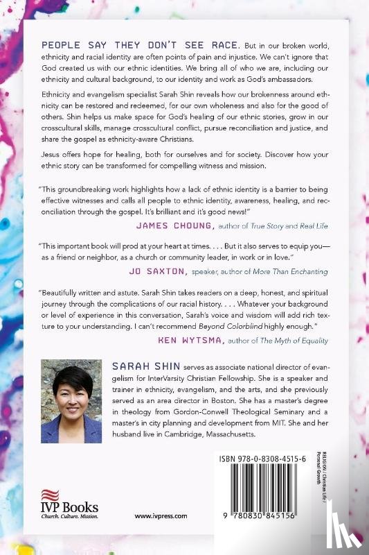 Shin, Sarah - Beyond Colorblind – Redeeming Our Ethnic Journey