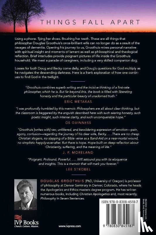 Groothuis, Douglas, Wolterstorff, Nicholas - Walking Through Twilight – A Wife's Illness – A Philosopher's Lament