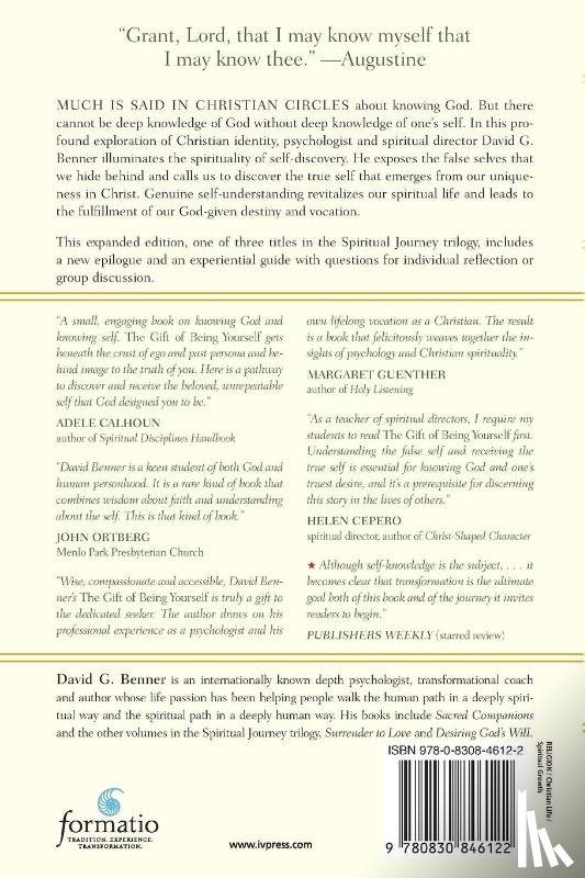 Benner, David G., Pennington, M. Basil - The Gift of Being Yourself – The Sacred Call to Self–Discovery