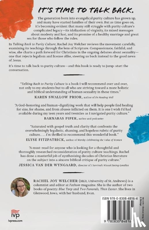 Welcher, Rachel Joy, Sauls, Scott - Talking Back to Purity Culture – Rediscovering Faithful Christian Sexuality