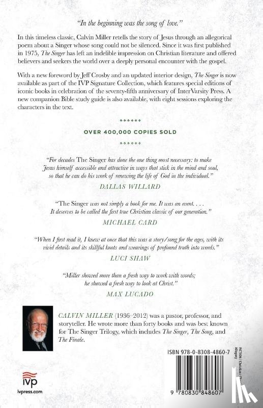 Miller, Calvin, Crosby, Jeff - The Singer – A Classic Retelling of Cosmic Conflict