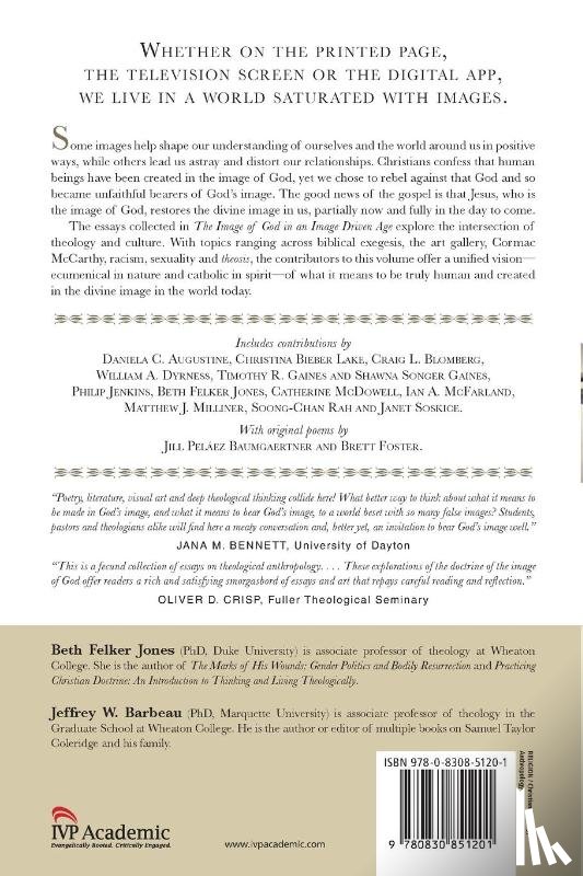Jones, Beth Felker, Barbeau, Jeffrey W. - The Image of God in an Image Driven Age – Explorations in Theological Anthropology