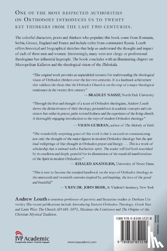 Louth, Andrew - Louth, A: Modern Orthodox Thinkers