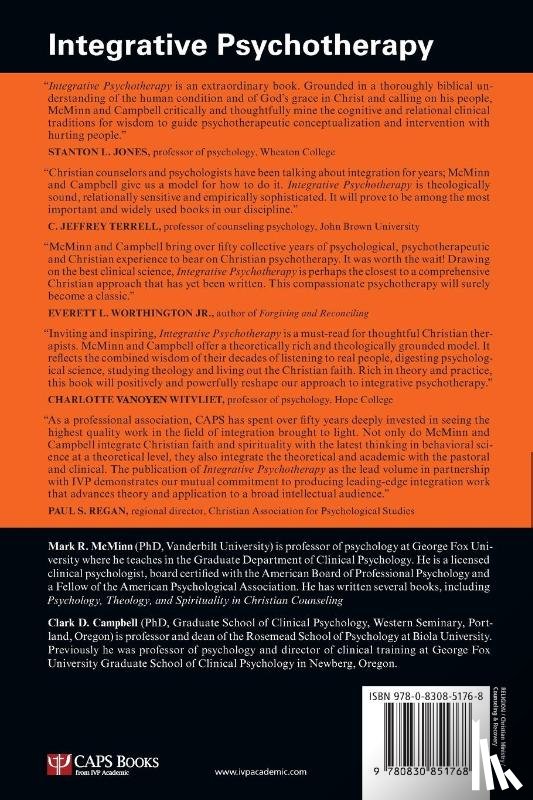 Mcminn, Mark R., Campbell, Clark D. - Integrative Psychotherapy – Toward a Comprehensive Christian Approach