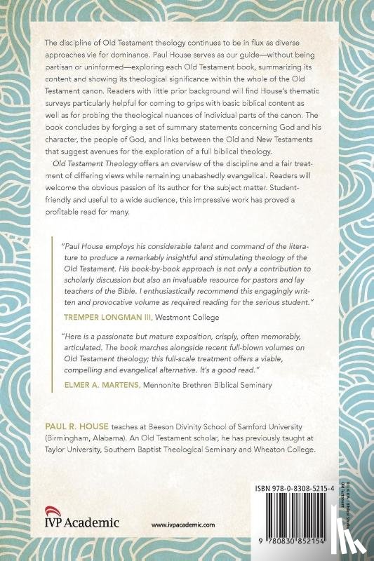 House, Paul R. - Old Testament Theology
