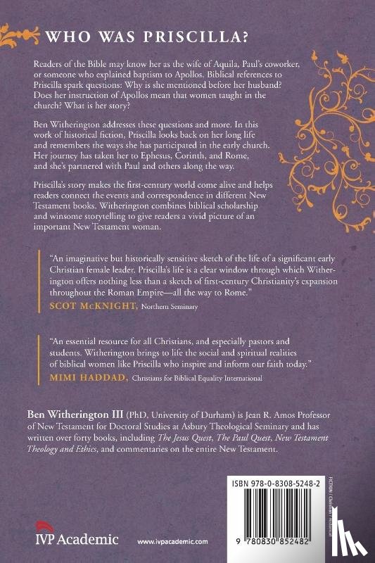 Witherington Ii, Ben - Priscilla – The Life of an Early Christian