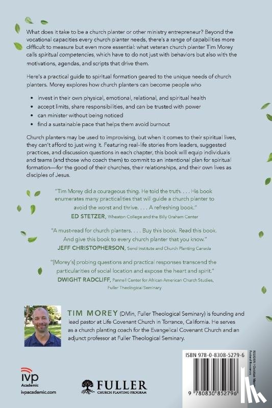 Morey, Tim, Sunquist, Scott W. - Planting a Church Without Losing Your Soul – Nine Questions for the Spiritually Formed Pastor