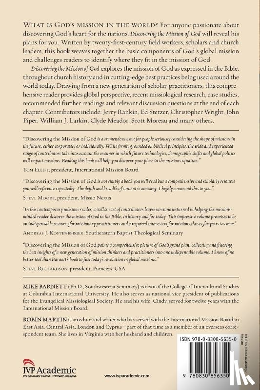 Barnett, Mike, Martin, Robin - Discovering the Mission of God – Best Missional Practices for the 21st Century