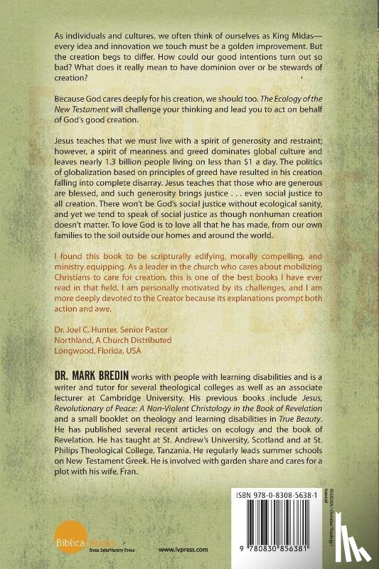 Bredin, Mark - The Ecology of the New Testament