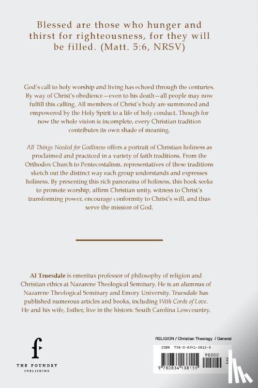  - All Things Needed For Godliness