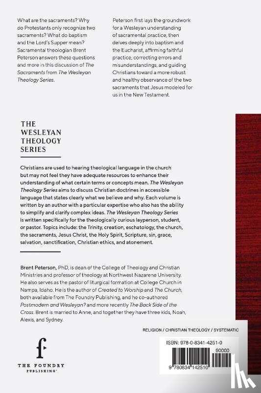 Peterson, Brent - The Wesleyan Theology Series