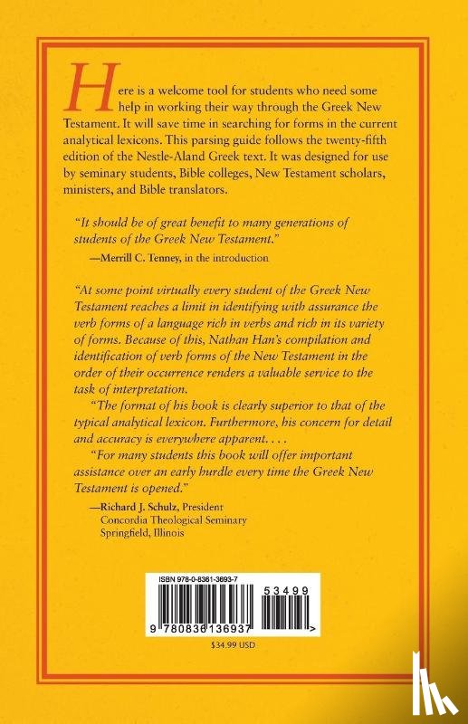 Han, Nathan E. - A Parsing Guide to the Greek New Testament