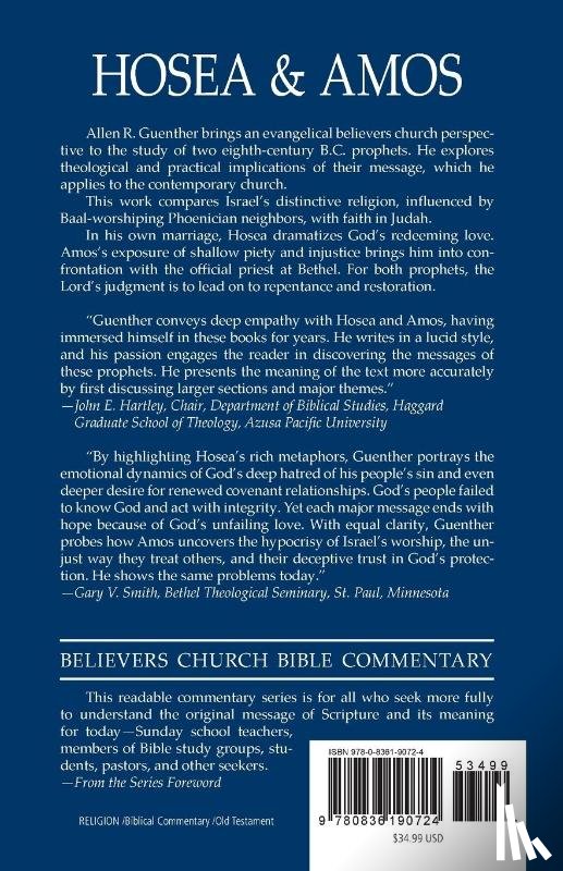 Guenther, Allen R - Hosea, Amos