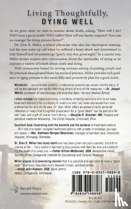 Miller, Glen E - Living Thoughtfully, Dying Well