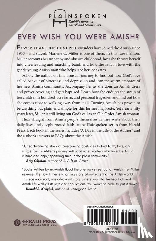 Marlene C Miller, Miller - Called to Be Amish