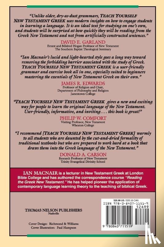 Macnair, Ian - Teach Yourself New Testament Greek