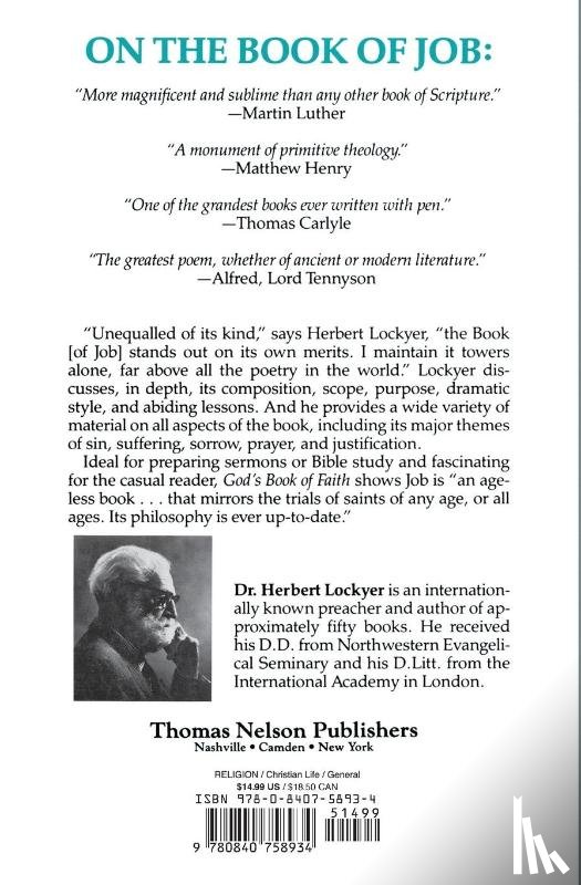 Lockyer, Herbert - God's Book of Faith