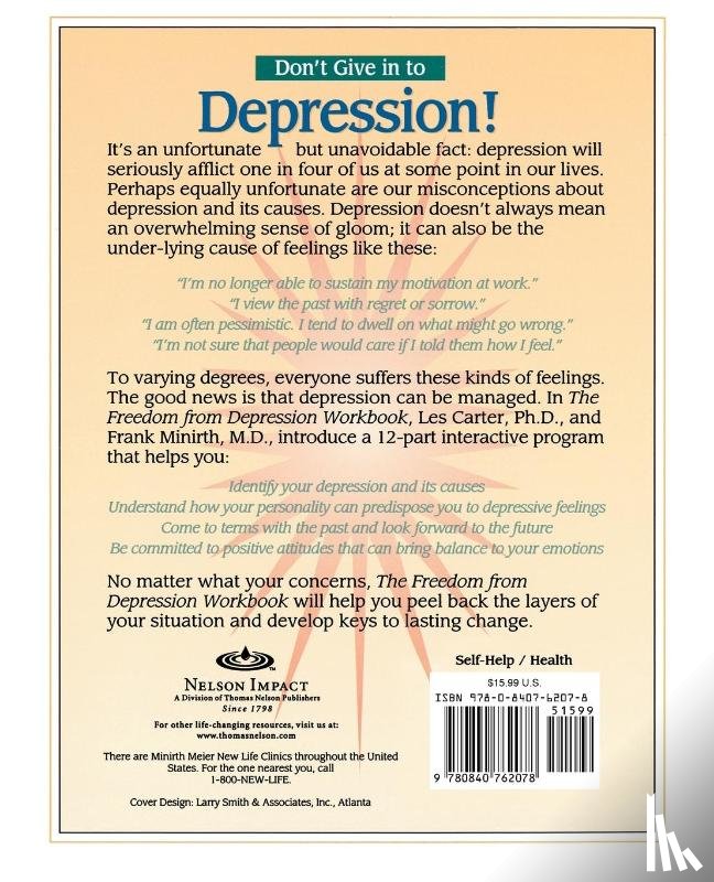 Carter, Les - The Freedom from Depression Workbook