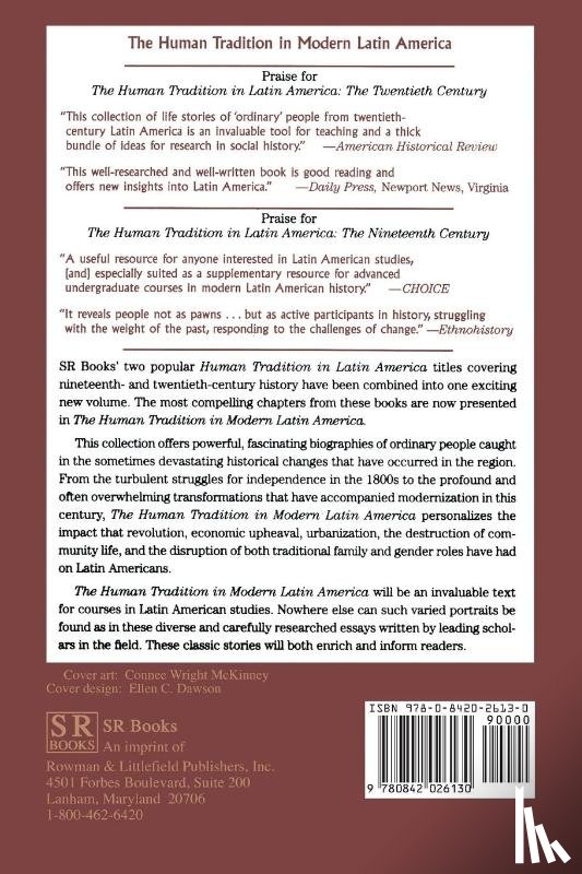  - The Human Tradition in Modern Latin America