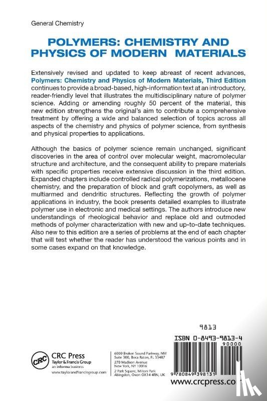 Cowie, J.M.G. (Heriot-Watt University, Arrighi, Valeria (Heriot-Watt University - Polymers