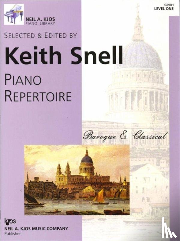  - Piano Repertoire: Baroque & Classical 1