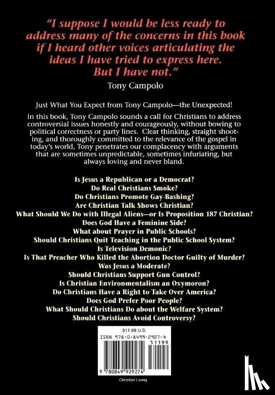 Campolo, Tony - Is Jesus a Democrat or a Republican?