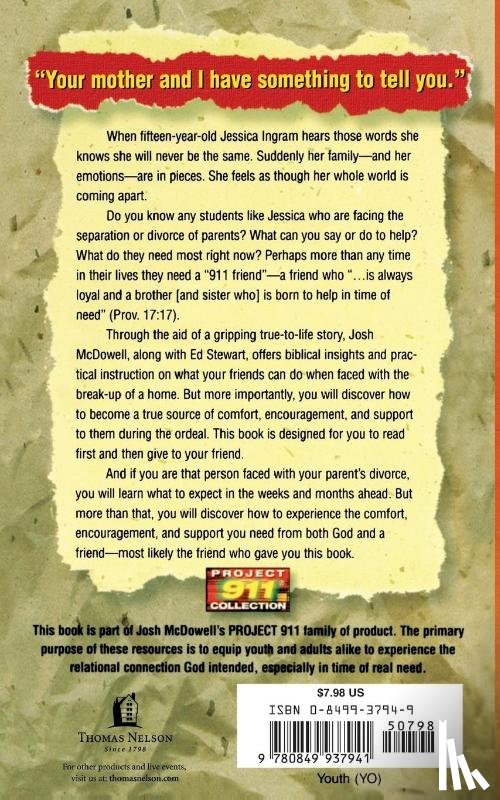 McDowell, Josh, Stewart, Ed - Friendship 911 Collection