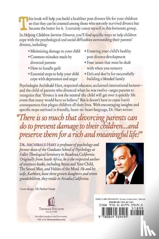 Hart, Archibald D. - Helping Children Survive Divorce