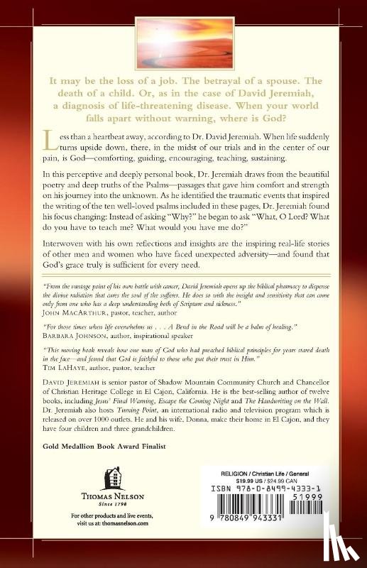 Jeremiah, Dr. David - A Bend in the Road