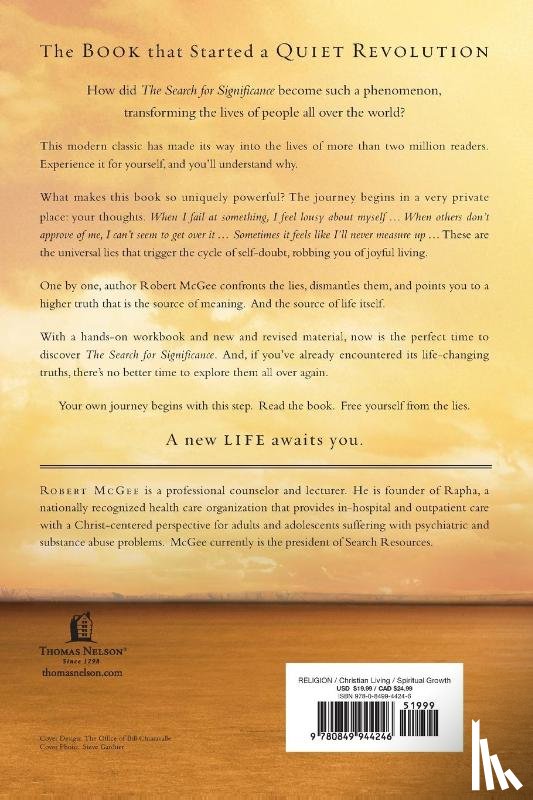McGee, Robert - The Search for Significance
