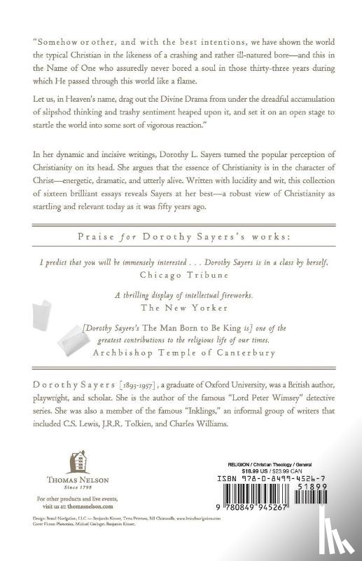 Sayers, Dorothy - Letters to a Diminished Church