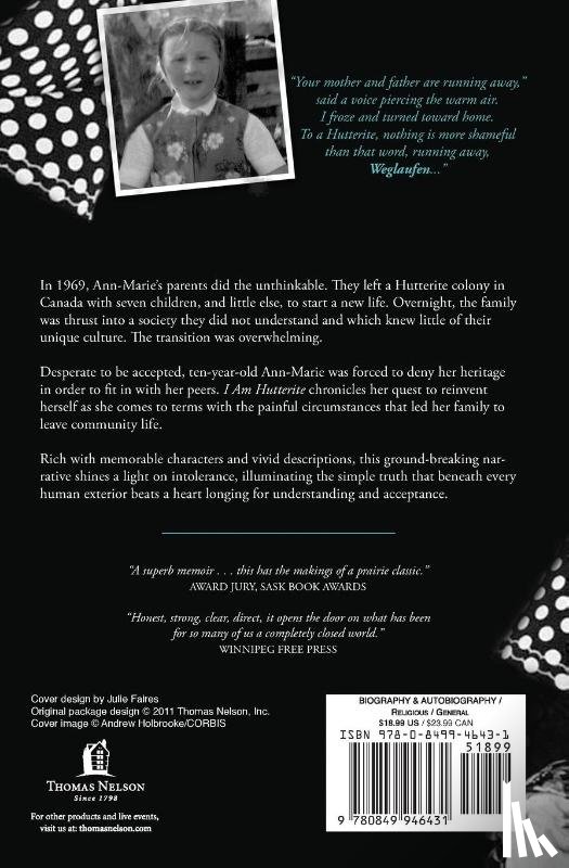 Kirkby, Mary-Ann - I Am Hutterite